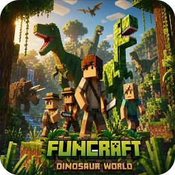Icône de FUNCRAFT: Dinosaur World